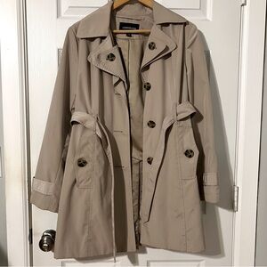 London Fog short trench coat - S